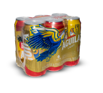 SIXPACK AGUILA LIGHT LATON