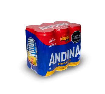 SIXPACK CERVEZA REFAJO 310 ML ANDINA