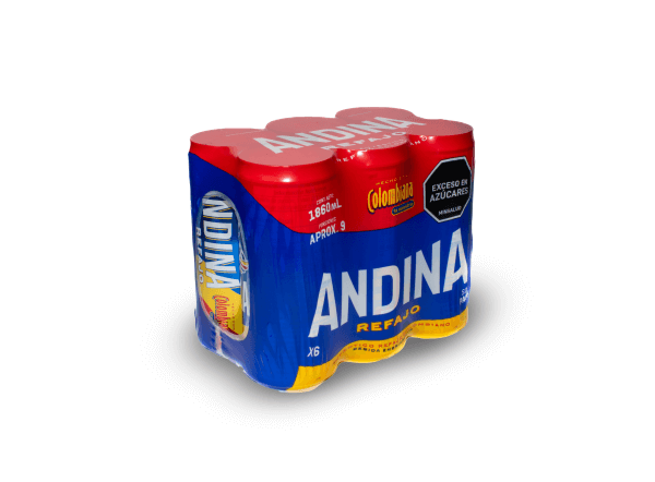 SIXPACK CERVEZA REFAJO 310 ML ANDINA
