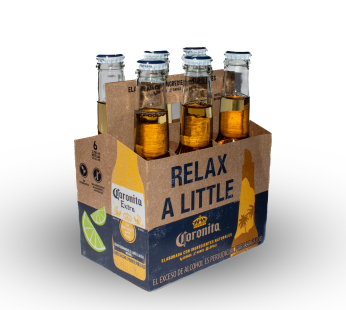SIXPACK CERVEZA CORONITA 210 ML