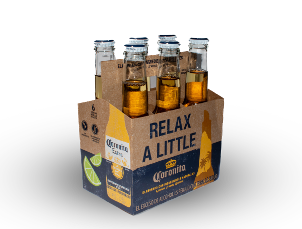 SIXPACK CERVEZA CORONITA 210 ML