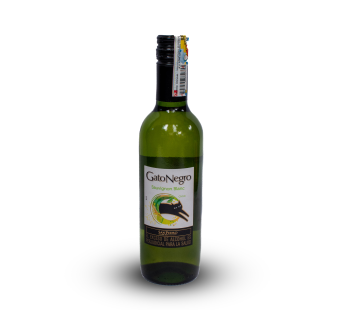 VINO BLANCO SAUVIGNON 375 ML GATO NEGRO