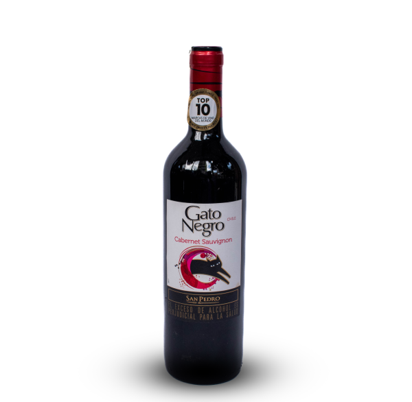 VINO TINTO CABERNET 750 ML GATO NEGRO