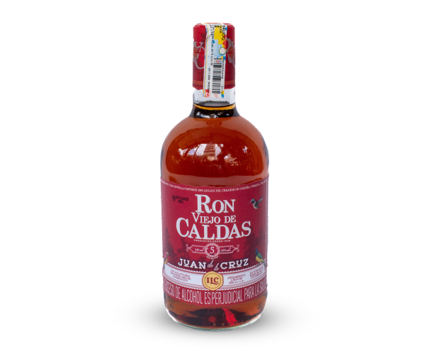 RON VIEJO DE CALDAS 5 AÑOS 750 ML