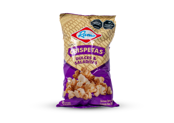 CRISPETAS DULCES/SALADAS 110 GR RAMO