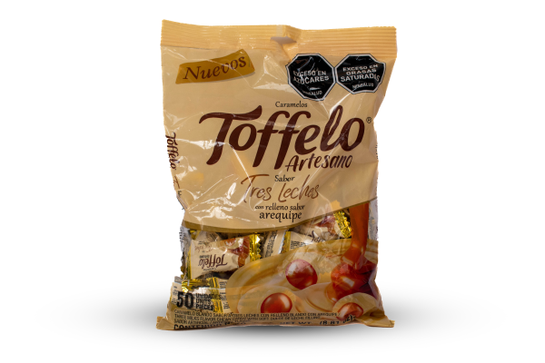 CARAMELO TOFFELO TRES LECHES X50