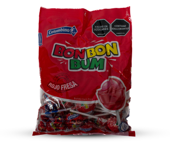 BONBON BUM FRESA X 24 UNDS
