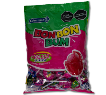 BONBON BUM FRESA X 24 UNDS