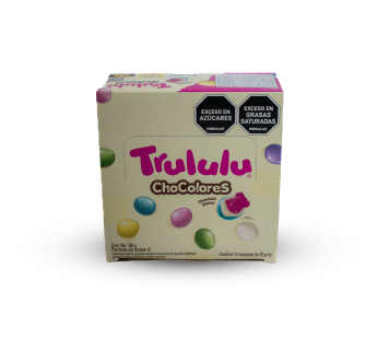 CHOCOLORES BLANCO TRULULU 360 GR X12 UNDS SUPER