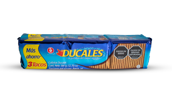 DUCALES 3 TACOS 315 GR NOEL