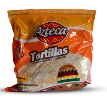 TORTILLA 1000 GR x 20 unids CJ 5 AZTECA