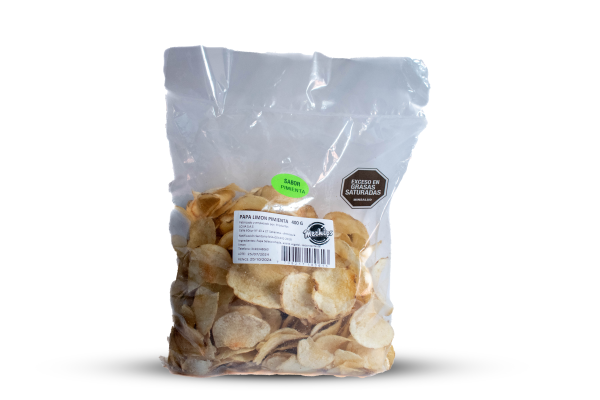 PAPA LIMON PIMIENTA 400 GR MECHIPS