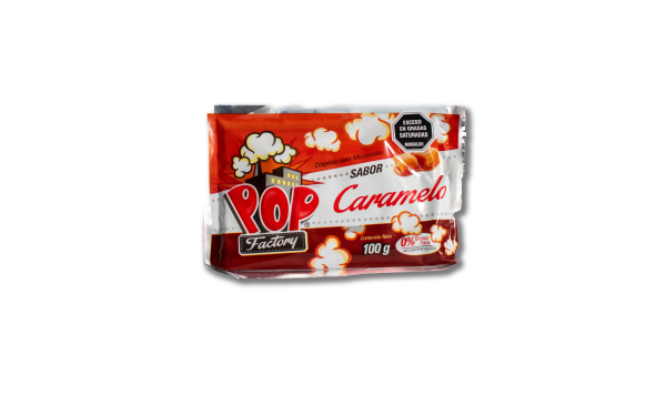 CRISPETAS MICROONDAS CARAMELO 100GR