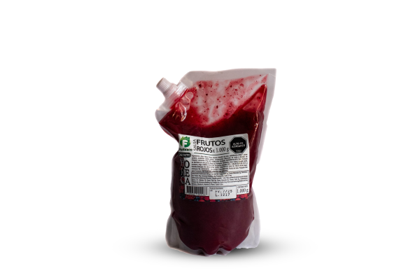 SALSA FRUTOS ROJOS 1 KG CJ 12 FRUITEXCO
