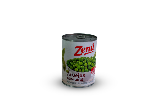 ARVEJA LATA 580 GR ZENU