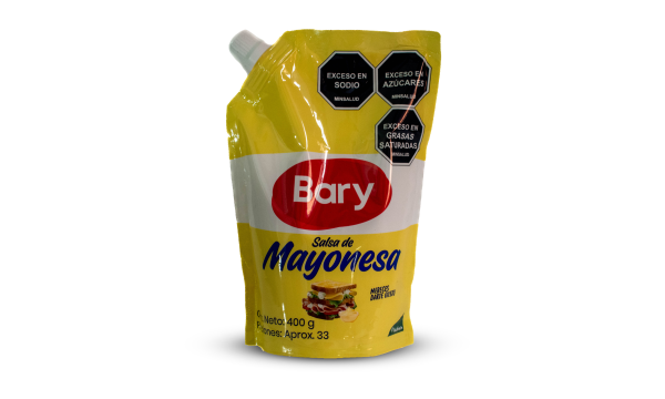 MAYONESA 400 GR BARY