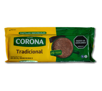 CHOCOLATE CORONA PASTA 500 GR CJ 48
