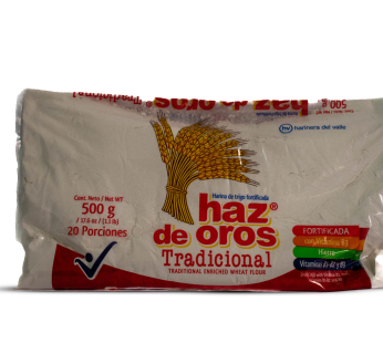 HARINA DE TRIGO 500 GR HAZ DE OROS
