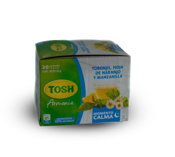 AROMATICA TORONJIL ( calma ) X 20 SOBRES TOSH