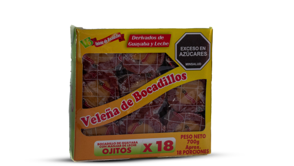 BOCADILLO VELEÑO X 18 UND EL CARIBE