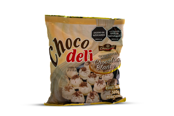 COBERTURA BLANCA 500 GR CHOCODELI