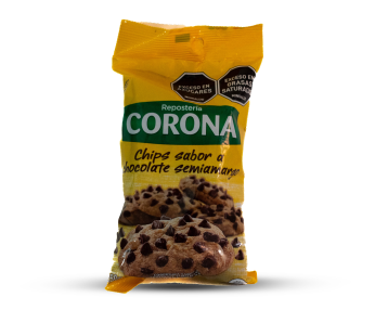 CHIPS CHOCOLATE 250 GR CORONA