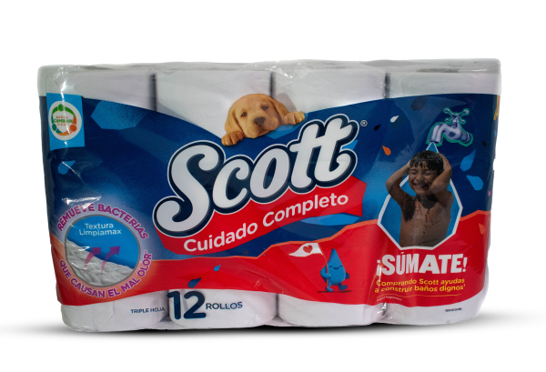 PAPEL HIGIENICO SCOTT X 12 UNDS