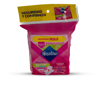 NOSOTRAS INVISIBLE CLASICA X30 UNDS