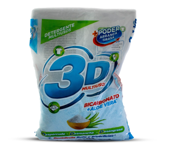 DETERGENTE 3D X 3 KG