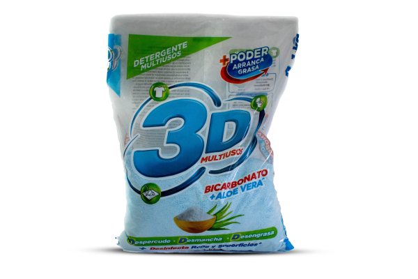 DETERGENTE 3D X 3 KG