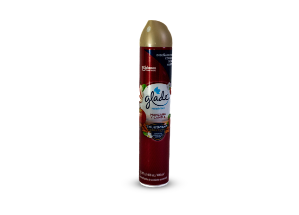 AMBIENTADOR GLADE MANZANA Y CANELA 400 ML