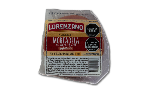 MORTADELA MIXTA 230 GR LORENZANO