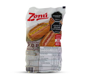 SALCHICHA POP X40 unids ZENU