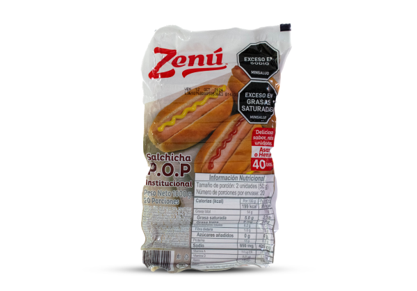 SALCHICHA POP X40 unids ZENU