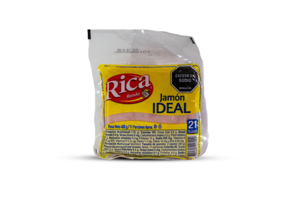 JAMON IDEAL 400 GR RICA