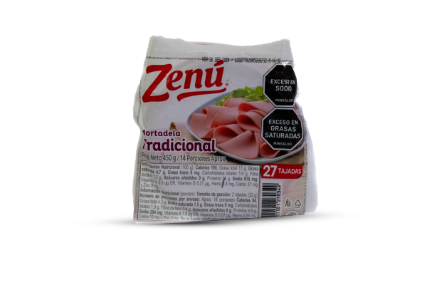 MORTADELA 450 GR ZENU