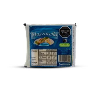 MOZARELLA 250 GR COLANTA