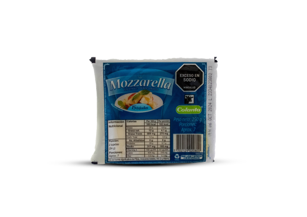 MOZARELLA 250 GR COLANTA