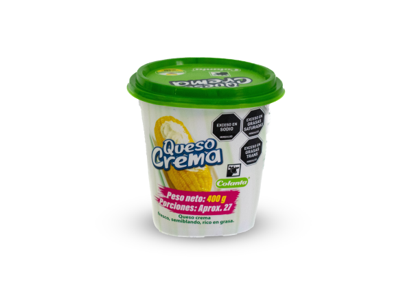 QUESO CREMA 400 GR COLANTA