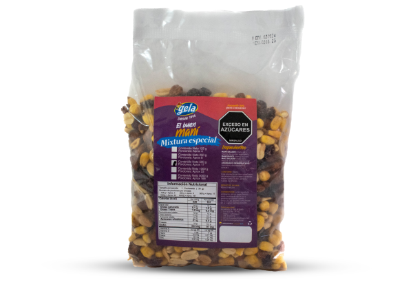 MANI MIXTURA ESPECIAL 500 GR GELA