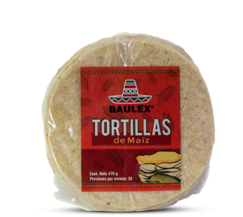 TORTILLAS MAIZ X20 UNDS BAULEX