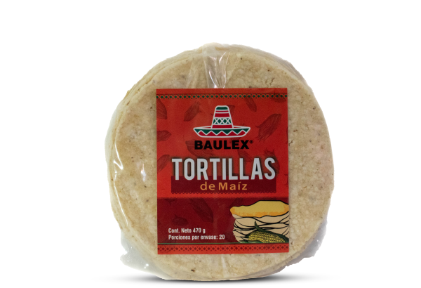 TORTILLAS MAIZ X20 UNDS BAULEX