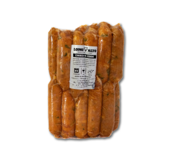CHORIZO CERDO X 20 UNDS LOMO ALTO