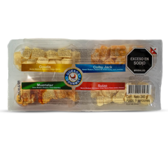 MIX CUBITOS QUESO 240 GR