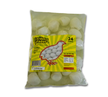 CODORNIZ COCIDOS X 24 unds