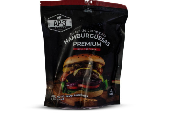 CARNE HAMBURGUESA X4 AP3