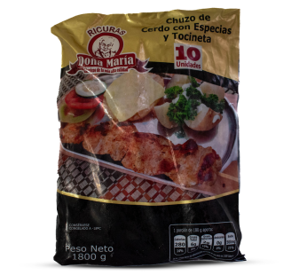 CHUZO CERDO 180 GR X 10 UNDS DOÑA MARIA