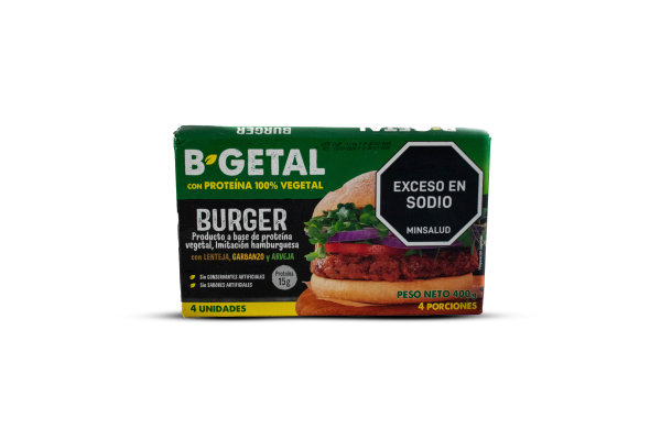 CARNE HAMBURGUESA VEGETARIANA X4 UNDS 400 GR FRIKO