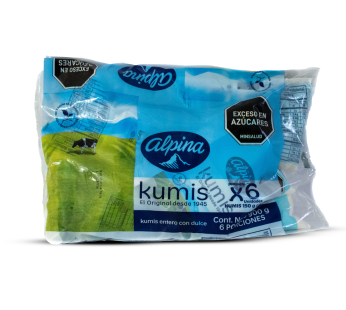 KUMIS 150 GR X 6 UNDS ALPINA