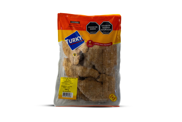 FILETE APANADO 100 GR X 10 TURKY